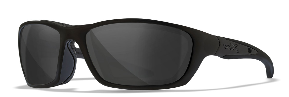 Brick Grey Lens/MB Frame: Description
Our Wiley X BRICK sunglasses feature an almost all rubber temple adding a ton of flexib