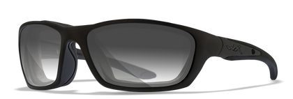 Brick Grey Lens/MB Frame: Description
Our Wiley X BRICK sunglasses feature an almost all rubber temple adding a ton of flexib
