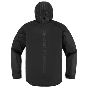 Women's PDX3 Jacket Black: Raised on the rain-soaked streets of Portland, the ICON design team knows a few things about wet w