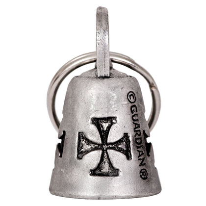 Cross Legend Bell: Description
Iron Cross Guardian Bell -Protects bikers from evil road spirits and demons! A completely lead