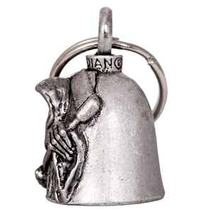 Grim Reaper Guardian Bell: Description
Grim Reaper Guardian Bell -Protects bikers from evil road spirits and demons! A comple