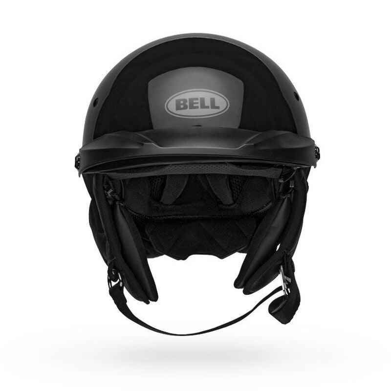 boss helmets motorcycle Bell Pit Boss Open Face Helmet – Black – Eagle Leather