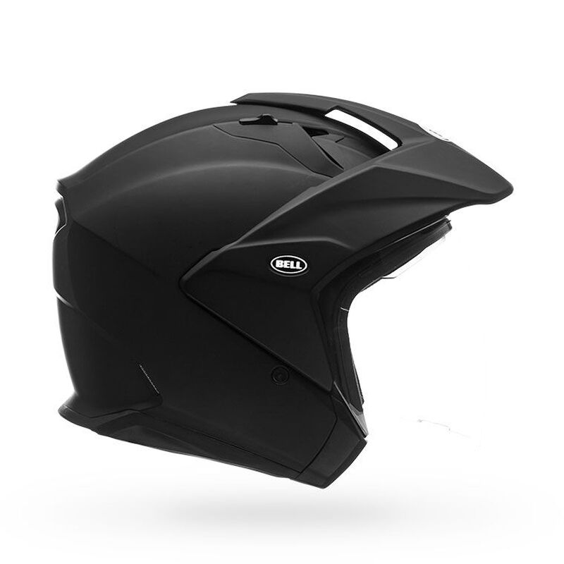 bell black open face helmet Bell MAG-9 Open Face Helmet – Solid – Eagle Leather