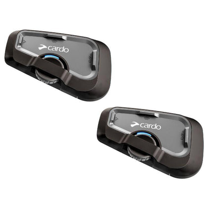 FREECOM 4X BLUETOOTH HEADSET DUO: Cardo Freecom 4X Headset - Duo Pack
At the top of Cardo’s Freecom range sits the Freecom 4X