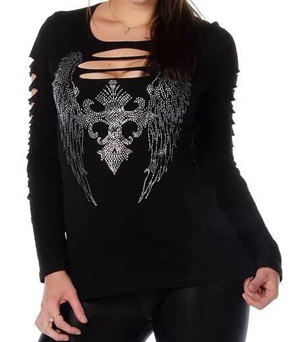 Dark Angel Long Sleeve  - Eagle Leather