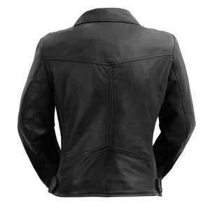 CHLOE - WOMEN'S LEATHER JACKET: CHLOE - WOMEN'S LEATHER JACKET
PRODUCT OVERVIEW:
Elevate your style quotient with the Chloe W