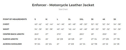 Men's Updated Enforcer MC Jacket: ENFORCER MEN'S MOTORCYCLE LEATHER JACKET BY EAGLE LEATHER PRODUCT OVERVIEW:

Experience the