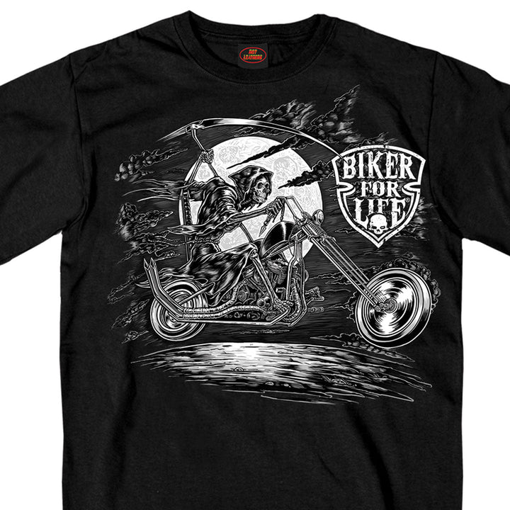 Men's Biker Scroll T-Shirt