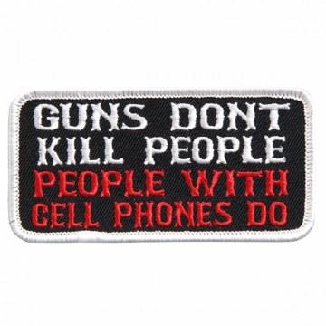 Guns Don't Kill People - Eagle Leather