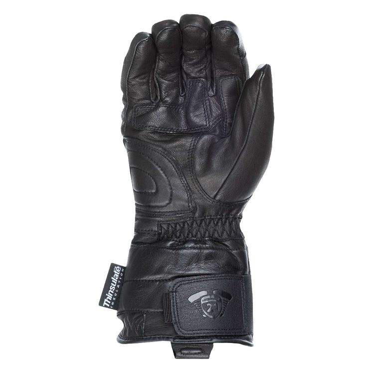 HWY 21 Radiant Gloves Black: Features:Genuine leather construction provides durabilityWaterproof, windproof and breathable Hi