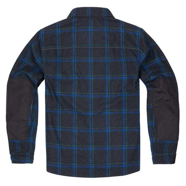 Upstate Flannel Jacket Blue - Eagle Leather