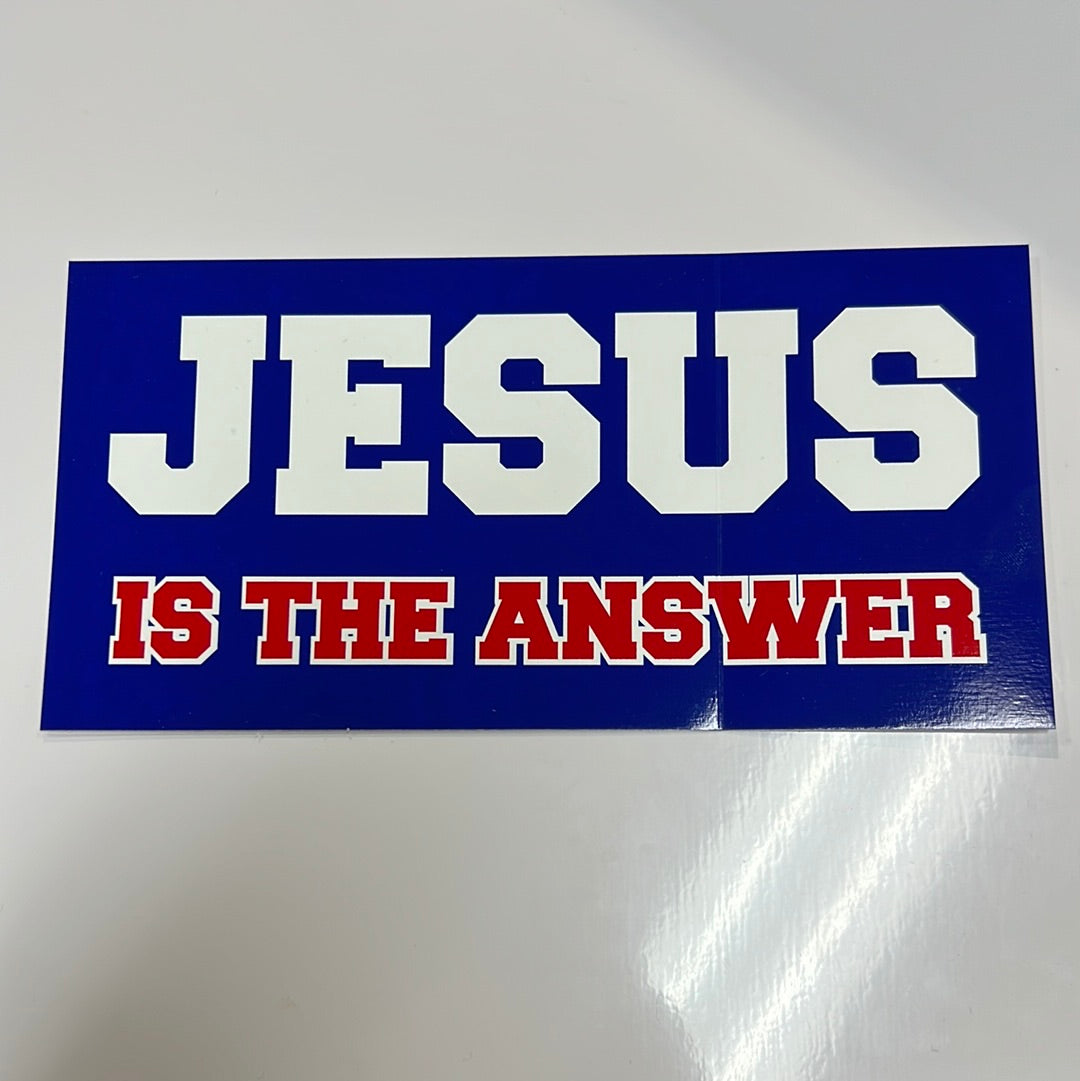 Jesus Is The Answer