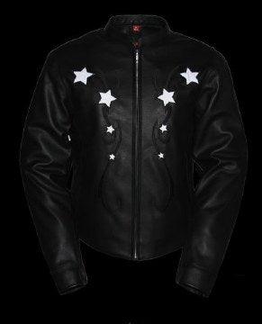 Eagle Leather Women's Breakout Star Jacket - Black - Eagle Leather