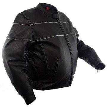 Eagle Reflective Jacket: EAGLE REFLECTIVE JACKET
PRODUCT OVERVIEW: 
The Eagle Reflective Jacket by Eagle Leather brings toget