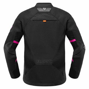 Ladies Mesh AF Jacket: Description
MESH AF - BLACK
Constructed of a durable textile chassis comprised of large mesh front and