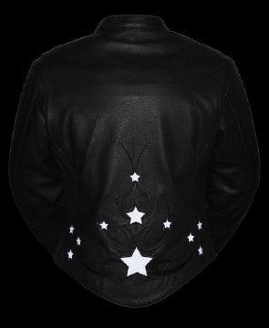 Eagle Leather Women's Breakout Star Jacket - Black - Eagle Leather