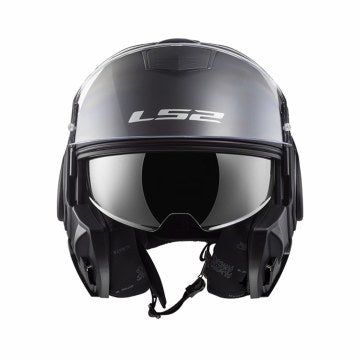 ls2 ff399 flip up helmet LS2 Valiant FF399 Modular Helmet – Matte Black – Eagle Leather