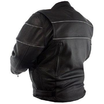 Eagle Reflective Jacket: EAGLE REFLECTIVE JACKET
PRODUCT OVERVIEW: 
The Eagle Reflective Jacket by Eagle Leather brings toget