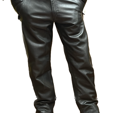 Mens Slasher Leather Overpants