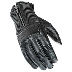 Cafe Racer Glove Black: Nappa LeatherNot only has the Cafe Racer glove captured that classic “rocker” style, it’s impressive 