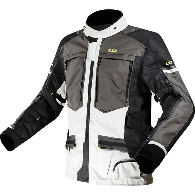 LS2 Men's Norway Jacket - Black - Eagle Leather