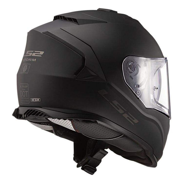 LS2 Assault Full Face Helmet – Matte Black – Eagle Leather LS2 Assault Full Face Helmet – Matte Black – Eagle Leather