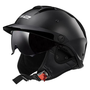 best half shell motorcycle helmet Yesmotor Hawk Style Helmets Compact Lightweight Open Face for Motorcycle Street Bike Cruiser Moped 1 1/4 inches The Best Half Motorcycle Helmets