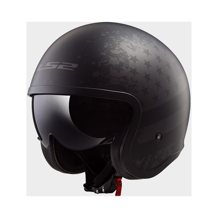 Black Flag 3/4 Helmet: SHELLMeets or exceeds DOT FMVSS 218