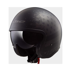 Black Flag 3/4 Helmet: SHELLMeets or exceeds DOT FMVSS 218
