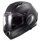 LS2 Valiant II Modular Helmet – Blackout – Eagle Leather