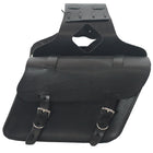 Small Slant Saddlebag 44S Black: Small Palin Slanted Saddle Bags Made in the USA