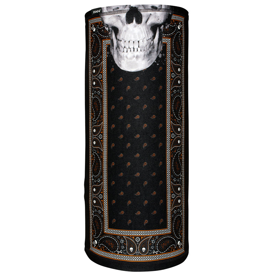 Motley Tube Bk & Or Classic: The ZANheadgear® SportFlex™ Series Motley Tube® is a versatile all-in-one headgear constructed o