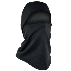 Con Balaclava WP Bk: The ZANheadgear® Windproof bonded fabrication provides comfort and warmth
