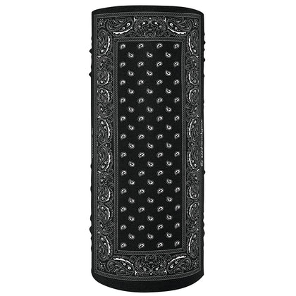 Motley Tube Black Paisley: Made from breathable, moisture wicking polyester, the ZANheadgear Motley Tube is comfortable to we