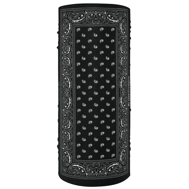 Zan® Motley Tube® Polyester Black Paisley