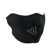Half Mask Neoprene Black: The ZAN Headgear Neoprene Half Face Mask features full coverage of the nose, chin, and cheeks with