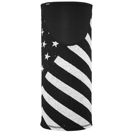 Zan® Motley Tube® SportFlex® Series Black & White Flag