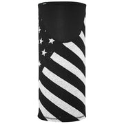 Tube Windproof Bk & Wh Flag: The ZANheadgear® SportFlex™ Series Windproof Tube is a versatile all-in-one headgear item constr