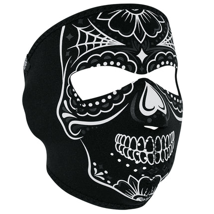 Zan® Full Mask Neoprene Calavera Glow in the Dark