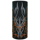Motley Tube Pinstripe Flame: Made from breathable, moisture wicking polyester, the ZANheadgear Motley Tube is comfortable to 
