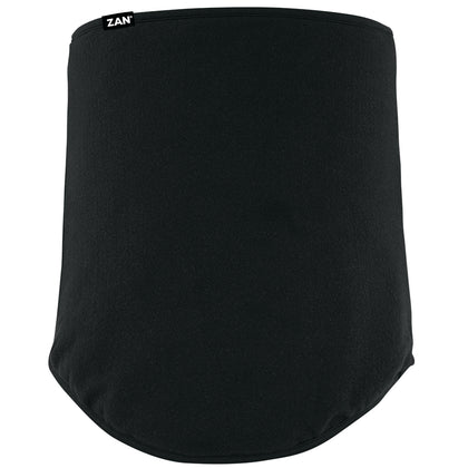 Neck Gaiter Black: This ZANheadgear® SportFlex™ Series Neck Gaiter features a soft yet, durable stretchy shell lined with war