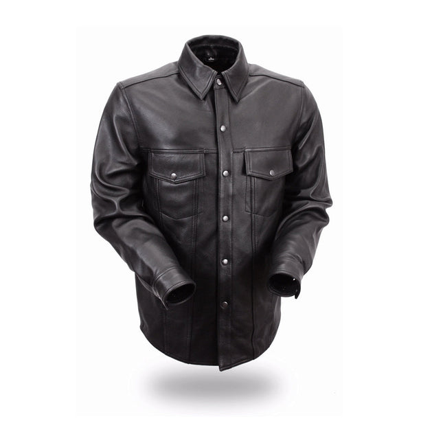 Men's Milestone Leather Shirt