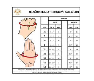 Ladies Studded Cuff Glove: Made of Premium Cowhide Jumble LeatherRivet Detailing Outlining WristLight Liner with Gel PalmAdju