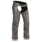 Men's Slash Pocket Chaps: Premium Distressed Cowhide 1