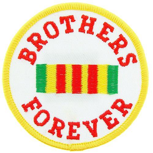 Eagle Emblems3-1/16"  Men's Vietnam Brothers Forever Patch - Multicolor - Eagle Leather
