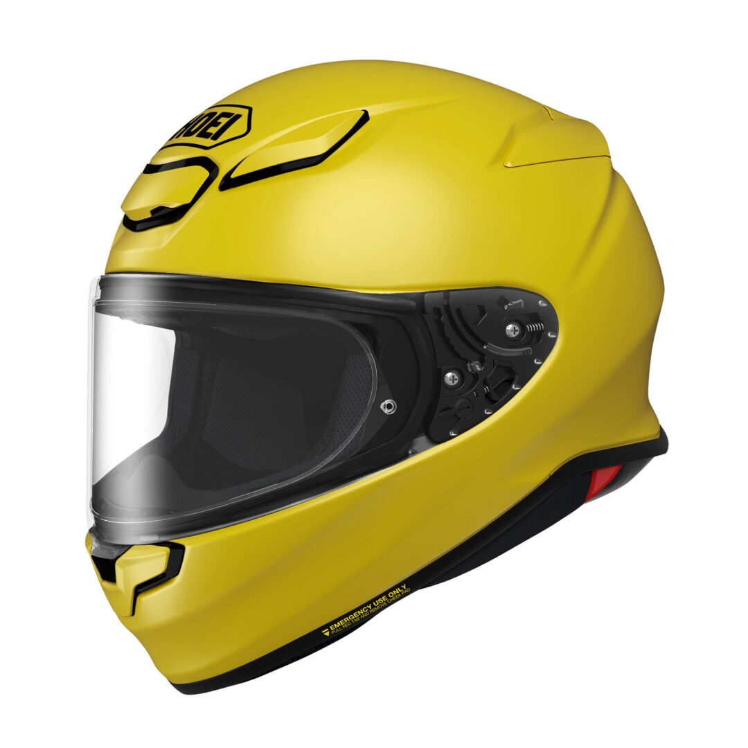 shoei black helmet with gold visor Shoei - RF-1400 Helmet