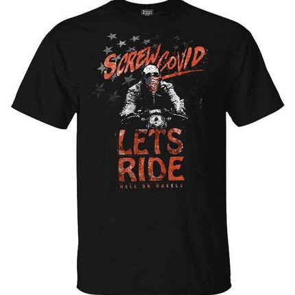 Screw Covid Lets Ride Shirt - Eagle Leather