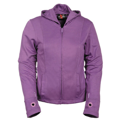 Ladies 3/4 Textile Jacket Reflective Tribal: Outside Features

Made of Durable 1300D Nylon Textile Material
Front Zipper Clos