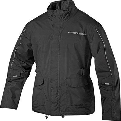 FirstGear Women's Delphin Rain Jacket - Black - Eagle Leather