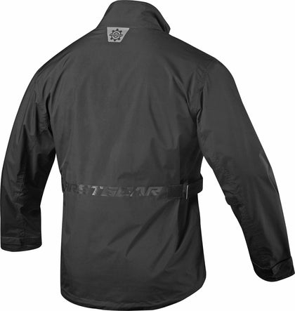 Ladies Delphin Rain Jacket Blk: Description
The Delphin rain jacket offers an efficient way to stay dry in wet weather condit